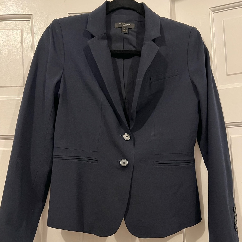 Ann Taylor 3 Piece Suit - Navy
